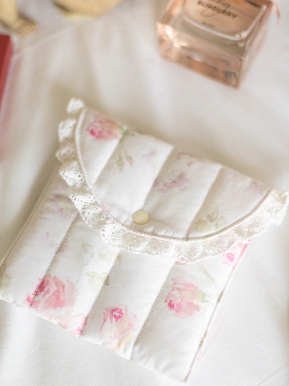 Sanitary Pouch - Blush and Bloom