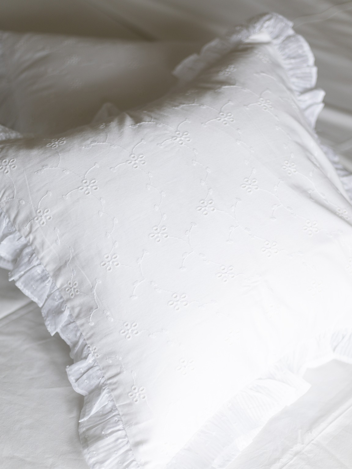 Cushion Covers - Pure white elegance (16