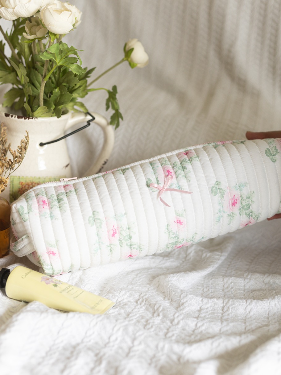 Multipurpose / Hair Iron Pouches - Blush Rose (Long size: 14