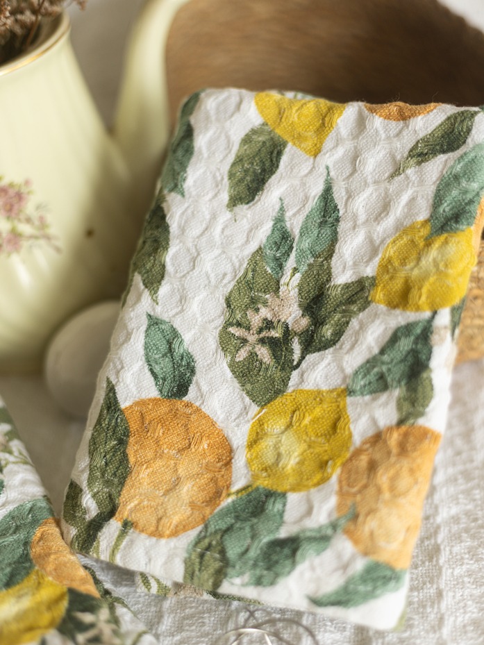 Kitchen Napkin - Lemon garden (Size: 21