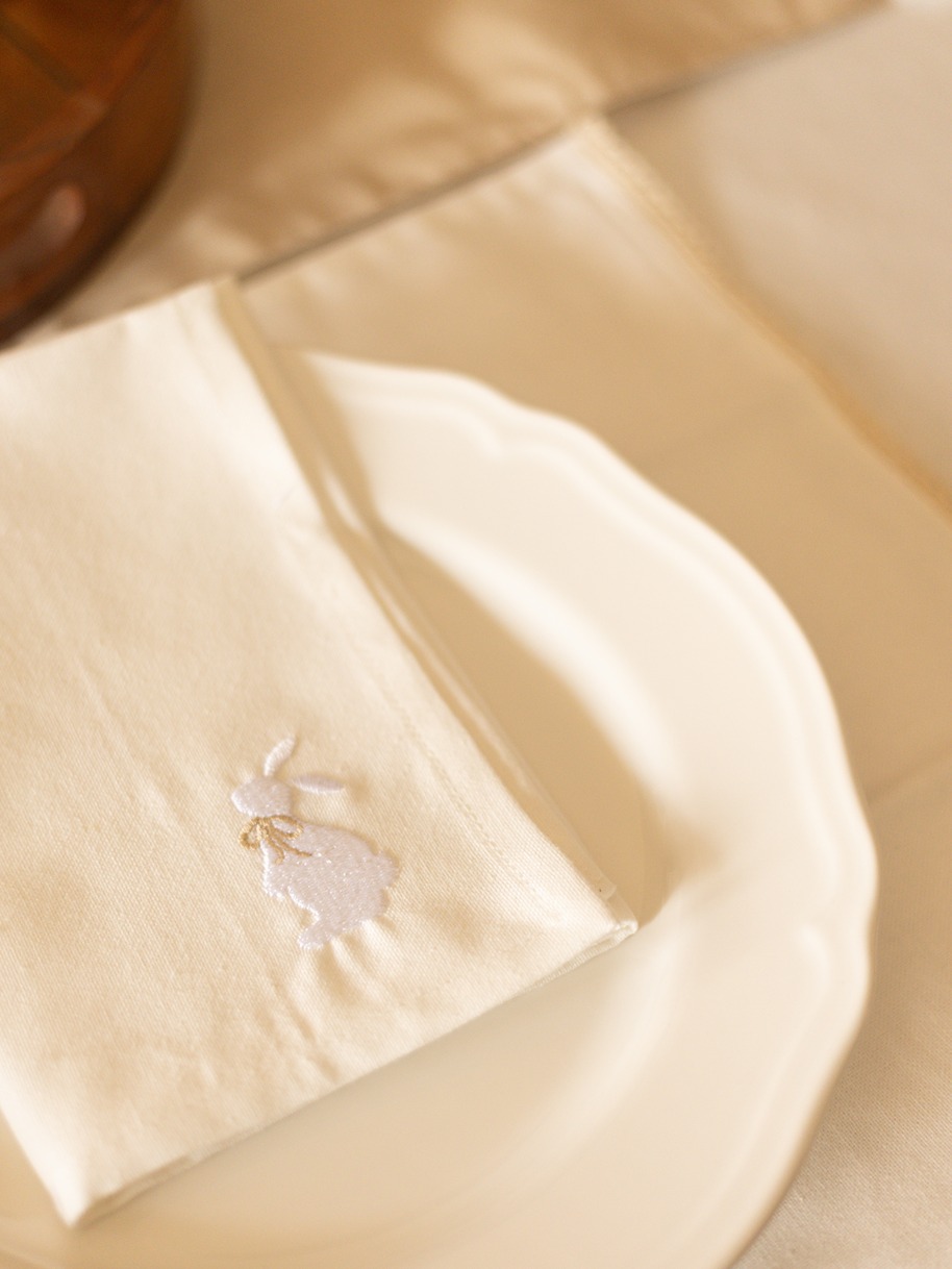 Dinner Napkins - Springtime Hops (Size: 15