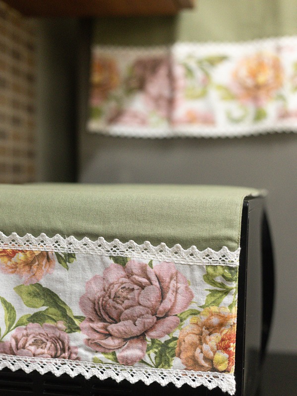 Oven Top Cover - Botanica