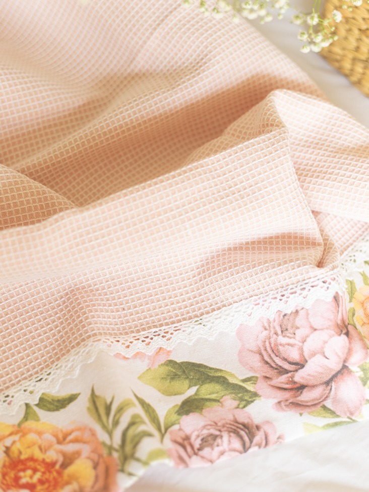 Kitchen Napkin - Botanica - Pink (Size: 21