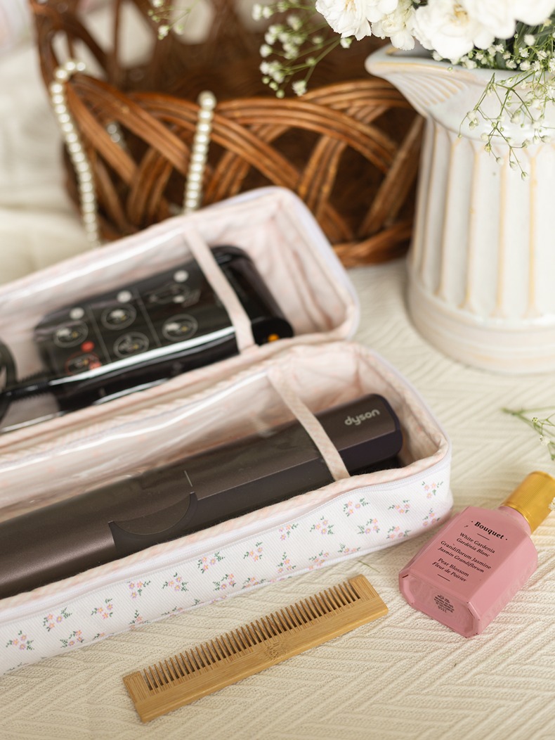Dyson Airstrait Pouch - Pretty Little Pink Floral 